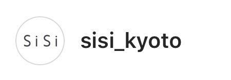 SiSiのInstagramのアカウントができました